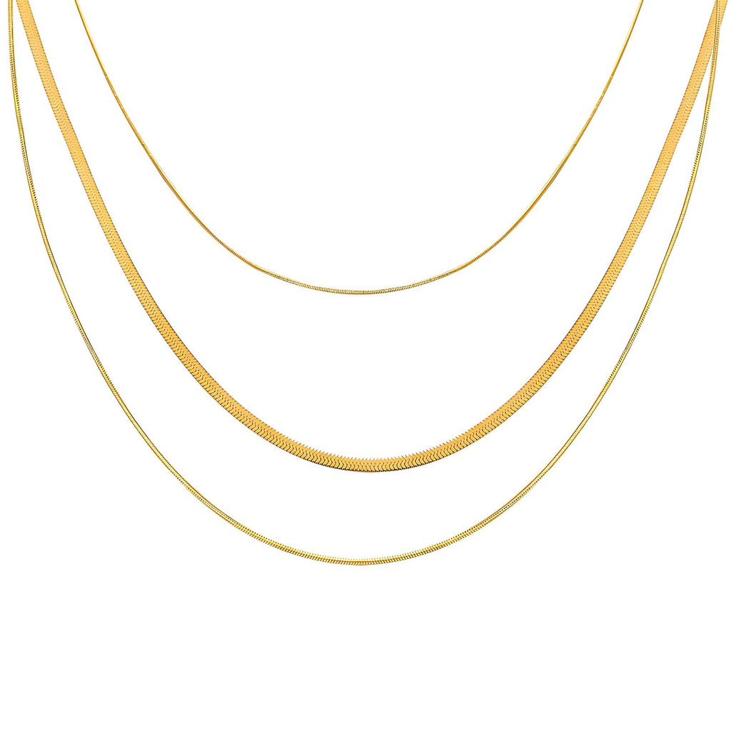 19k Gold Plated Stainless steel, waterproof Necklace