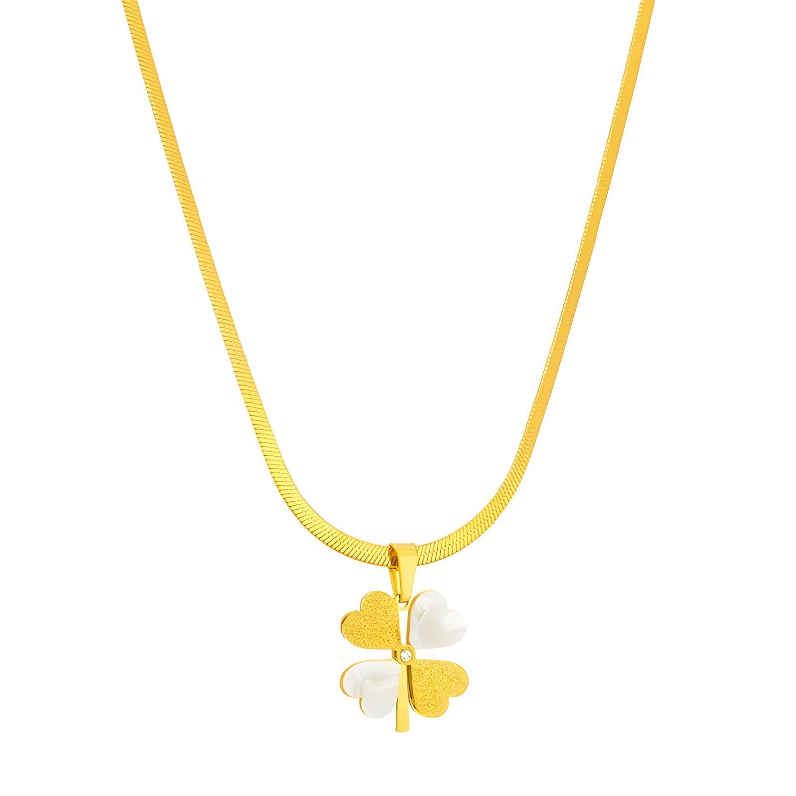 Flower Pendant Necklace
