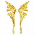Fairy wing earrings