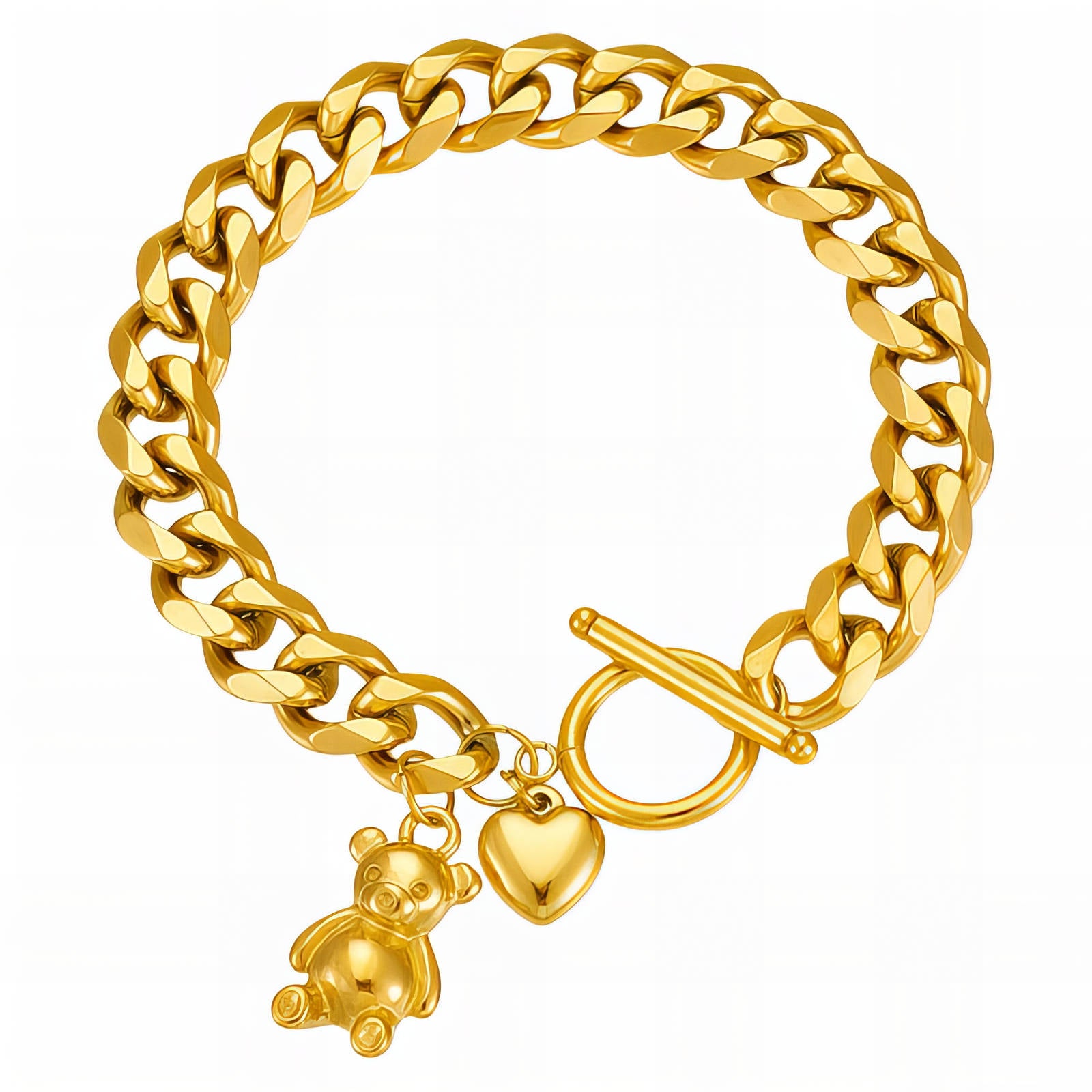 18k Gold Plated waterproof Bracelet